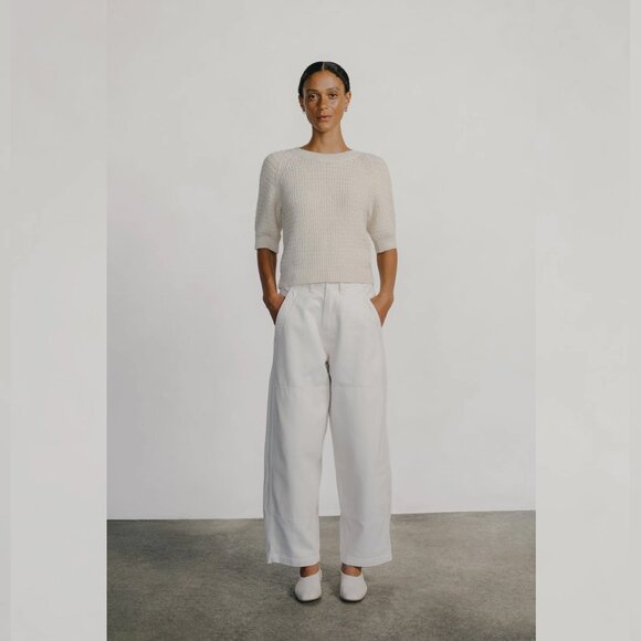 OZMA Lloyd SWEATER | Heather Grey | XS - Picture 6 of 9